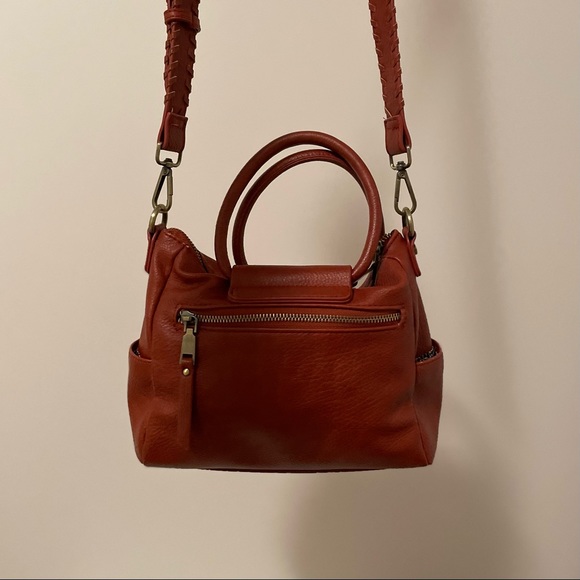 Antik Kraft Vegan Leather Crossbody Bag from Anthropologie in Rust Colour - Picture 4 of 9